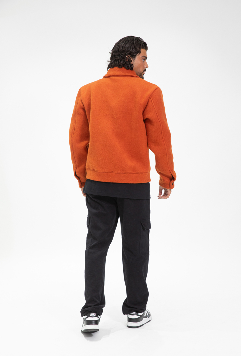 veste-uni-col-revers-orange