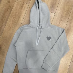 Sweat capuche essentiel gris