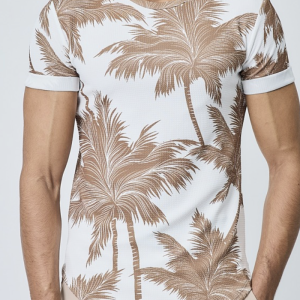 T-shirt palmiers