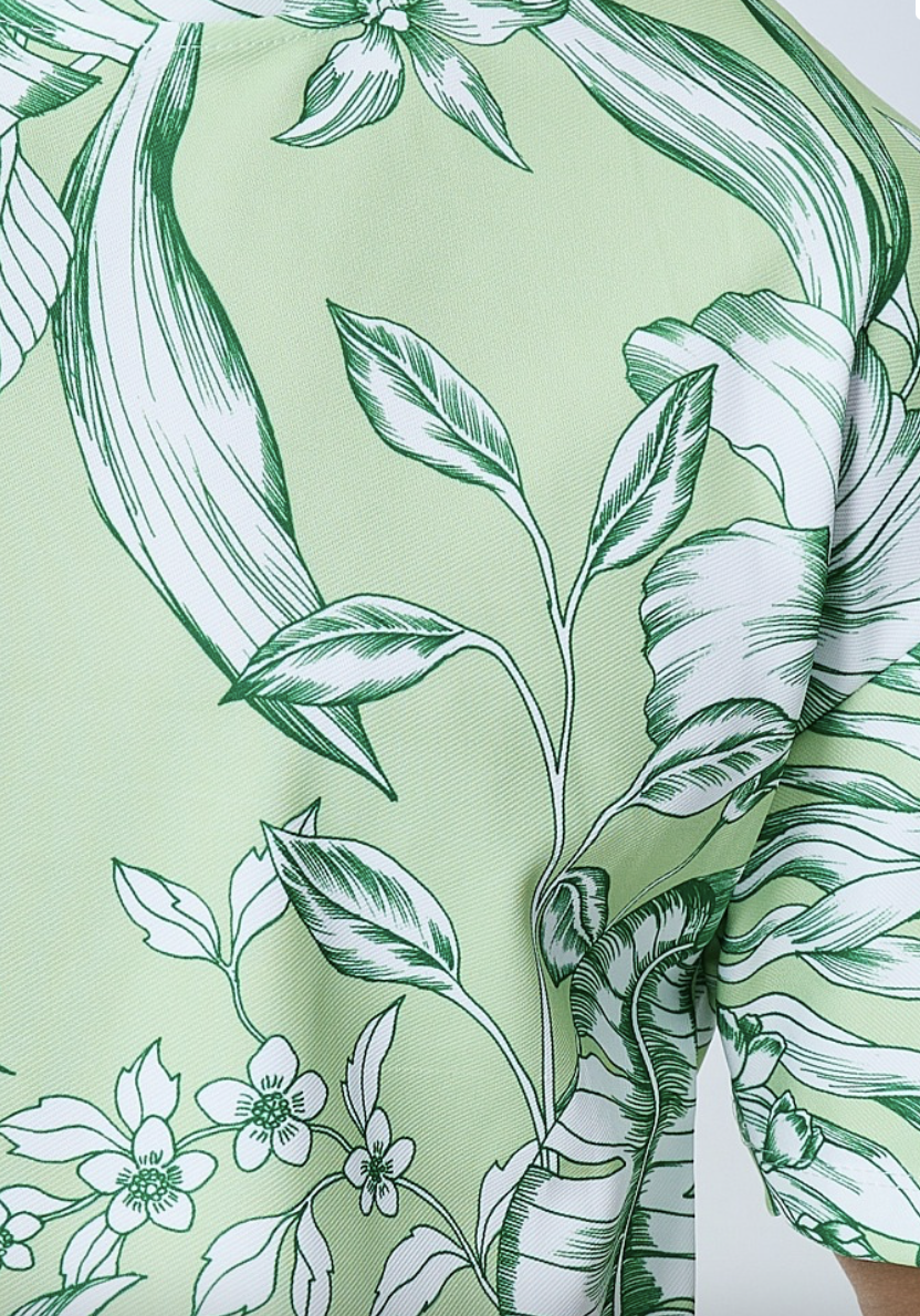 T-shirt fleuri