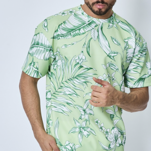 T-shirt fleuri