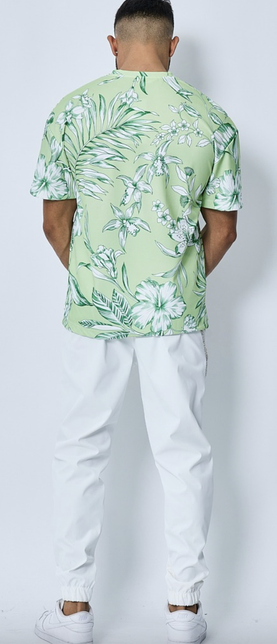 T-shirt fleuri