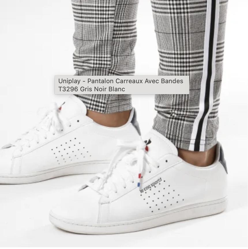 Pantalon carreaux
