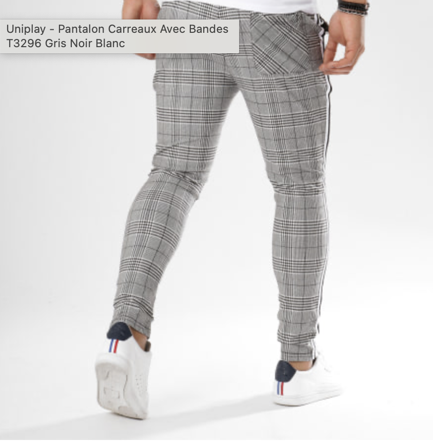 Pantalon carreaux