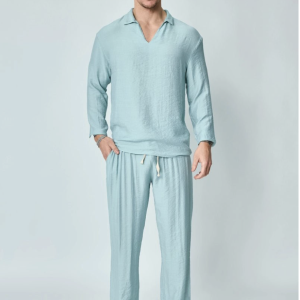 Ensemble t-shirt manches longues et pantalon