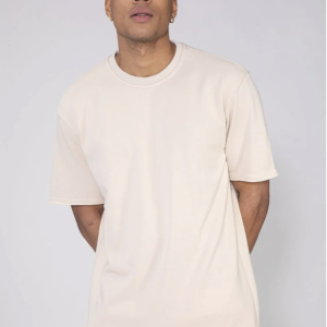 T-shirt uni basic beige
